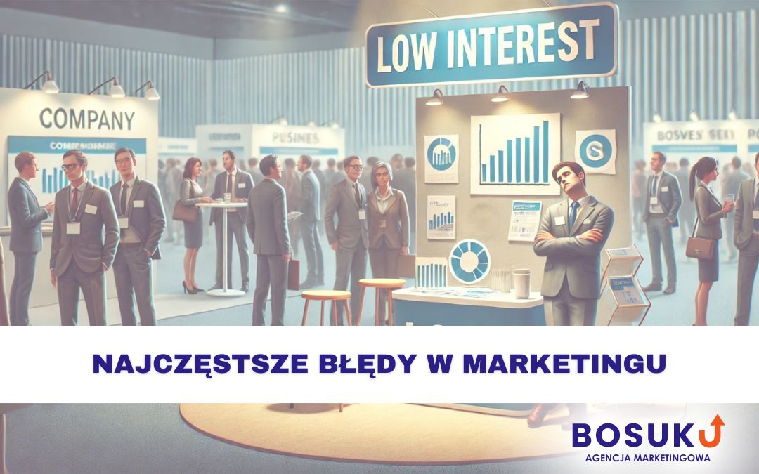 Najczęściej popełniane błędy w marketingu